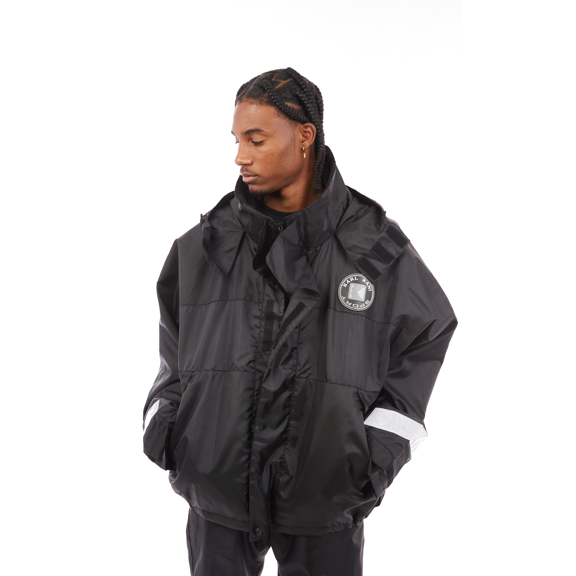 Karl kani 2024 black jacket