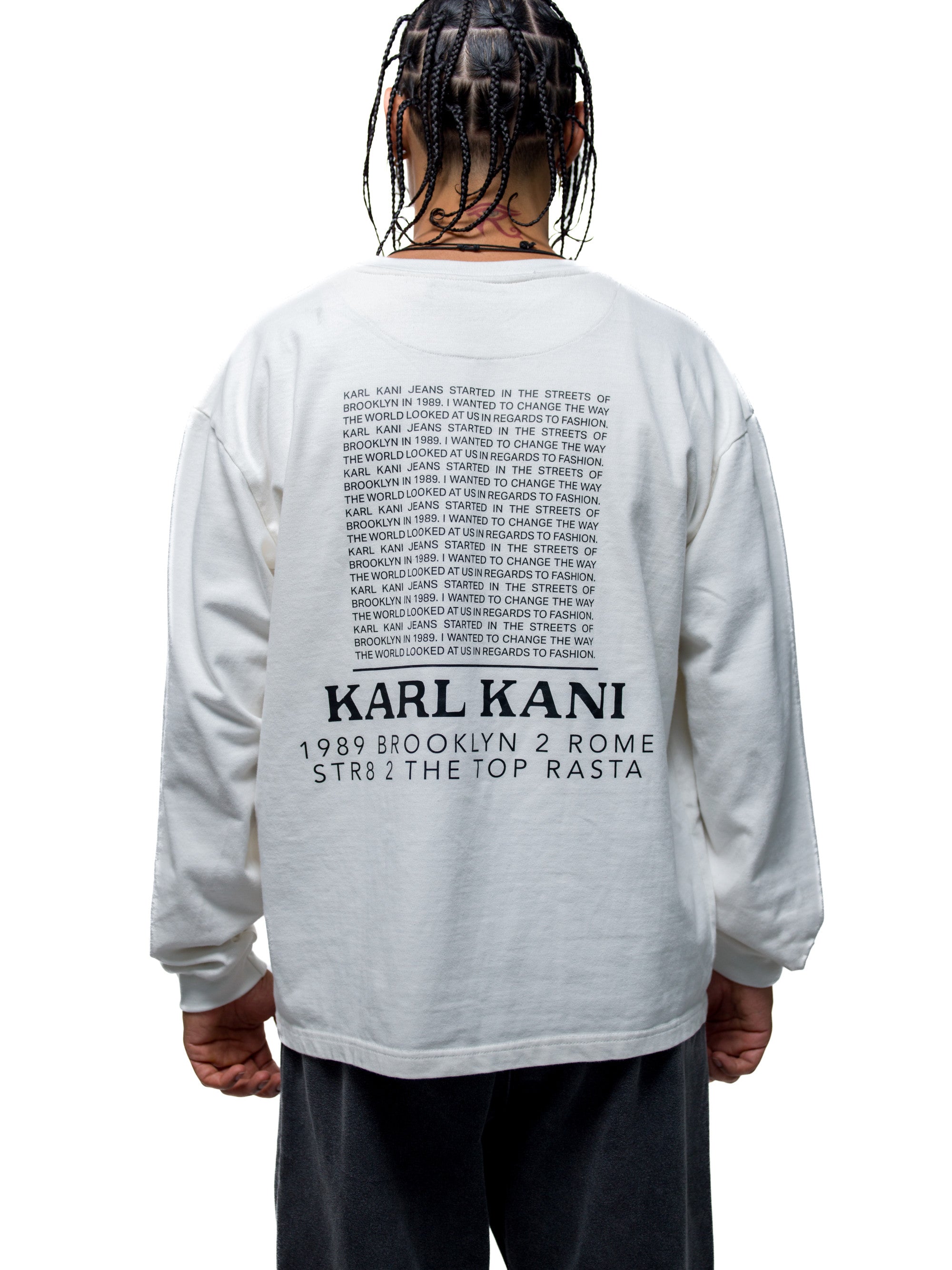 Karl kani long discount sleeve